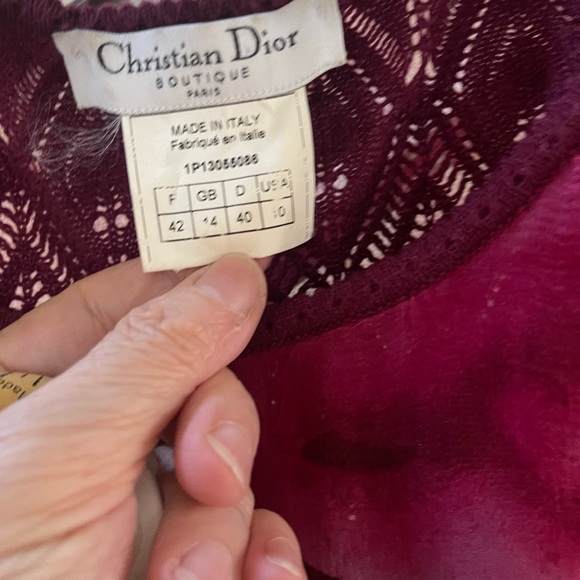 VINTAGE CHRISTIAN DIOR TOP - Picture 5 of 15